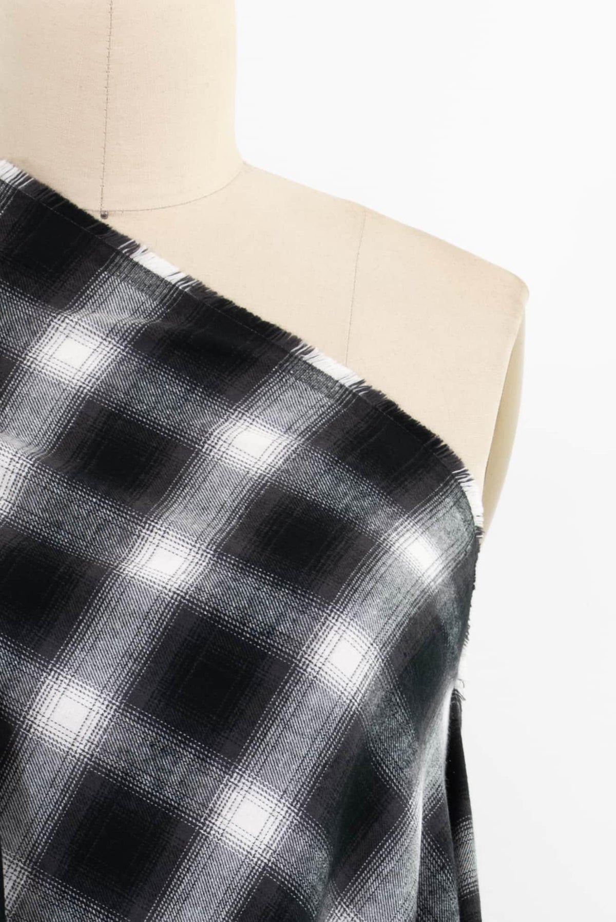 Haru Plaid Japanese Cotton Flannel Woven - Marcy Tilton Fabrics
