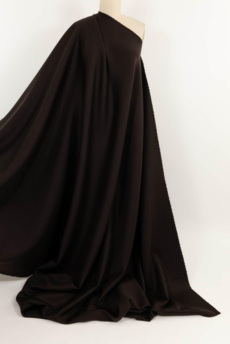 Hot Chocolate Cashmere Woven - Marcy Tilton Fabrics