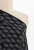Idris Black Cotton Ikat Woven - Marcy Tilton Fabrics