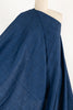 Imogen Blue Linen Woven - Marcy Tilton Fabrics