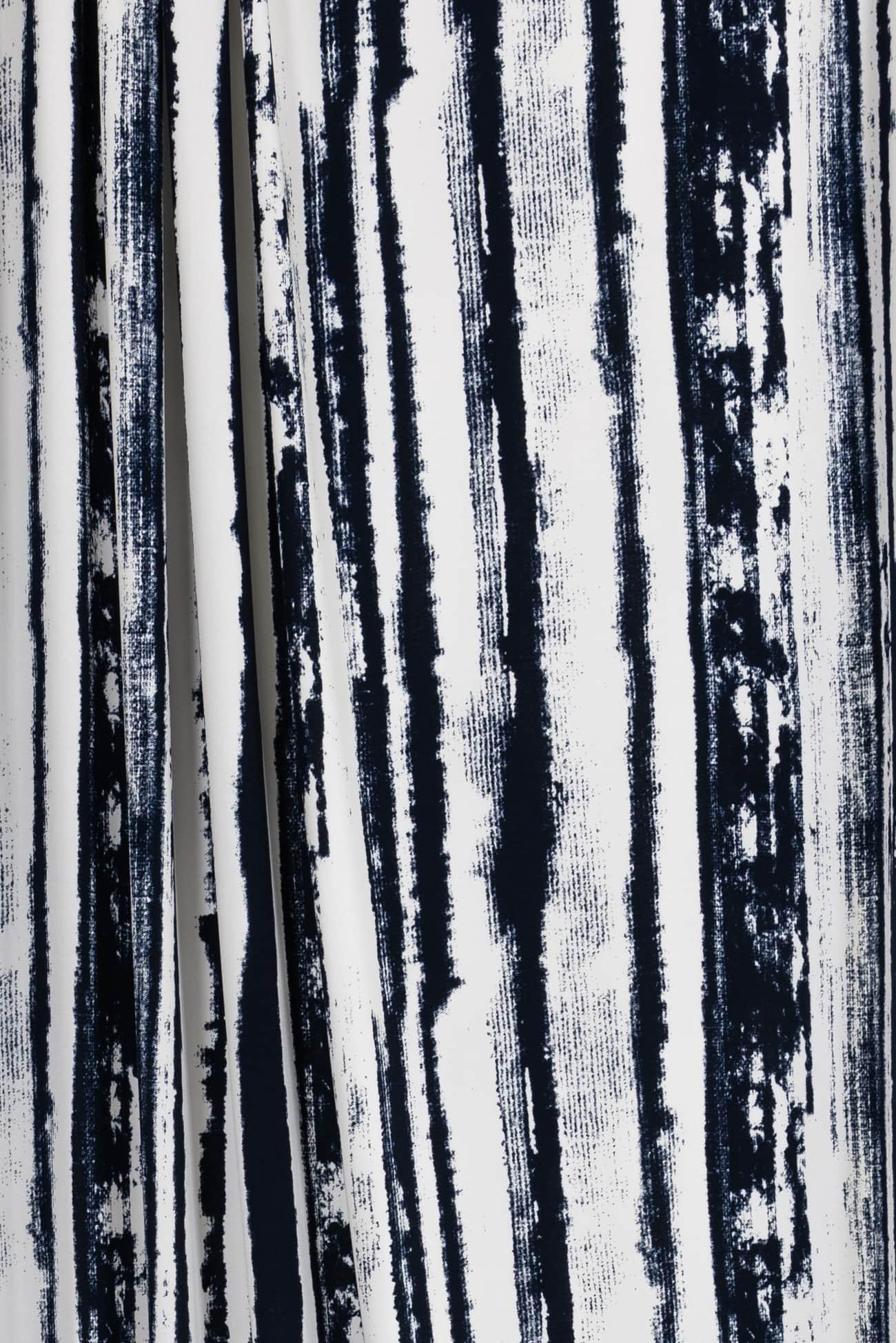 Indigo Strata Parisian Microfiber Knit - Marcy Tilton Fabrics