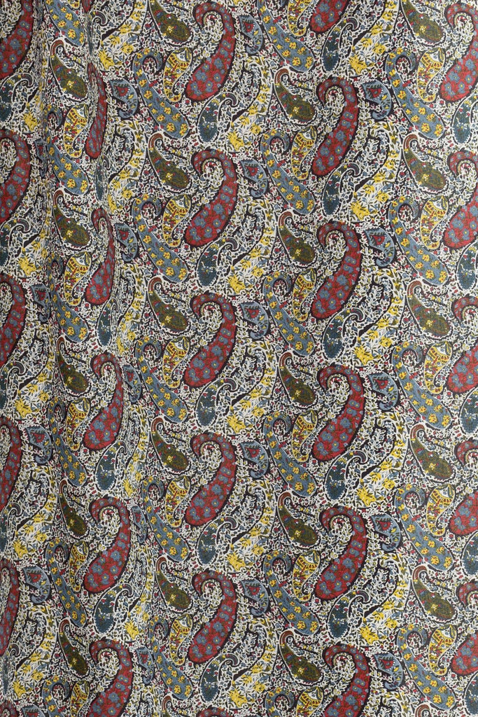 Inverness Paisley Liberty Cotton Woven - Marcy Tilton Fabrics