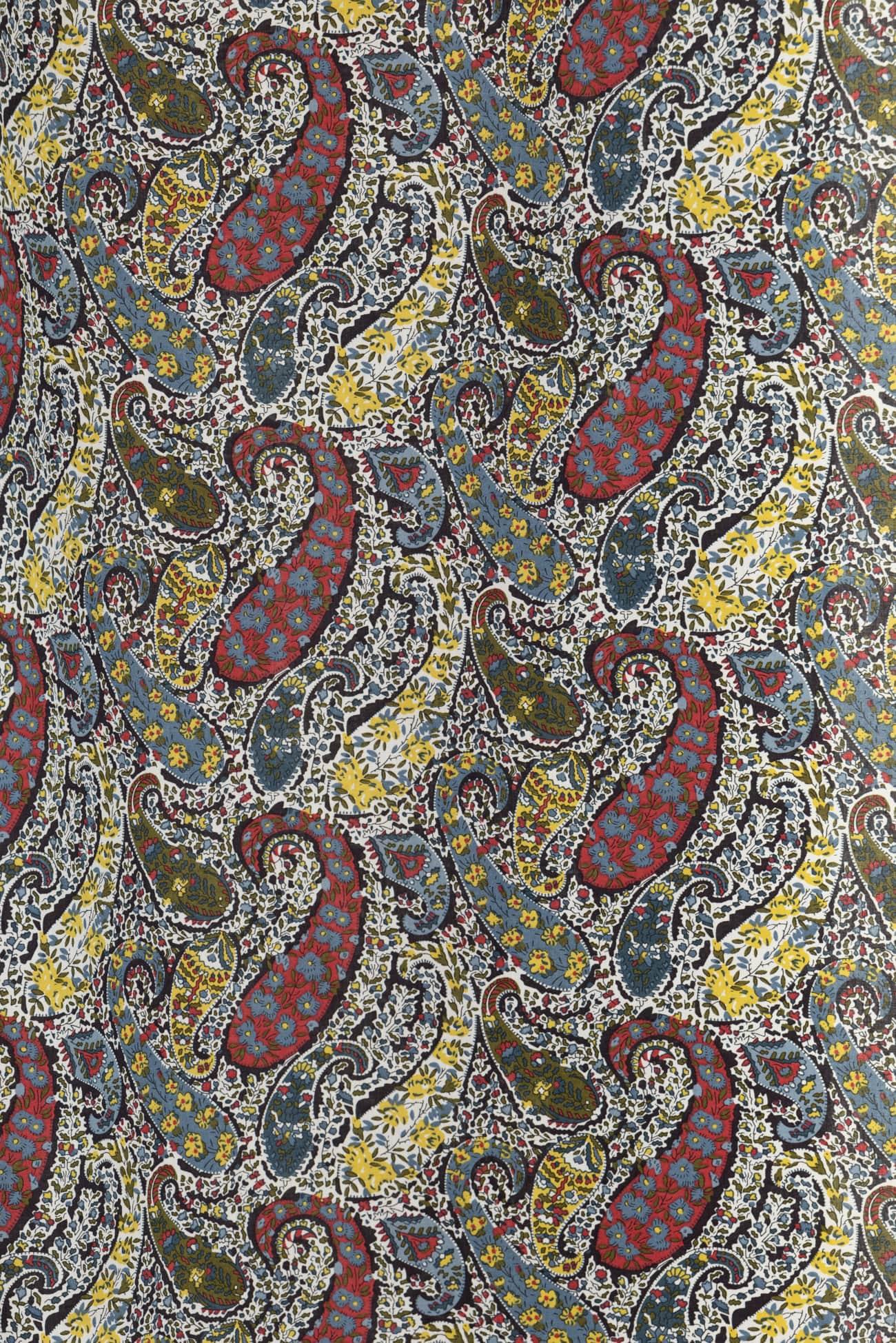 Inverness Paisley Liberty Cotton Woven - Marcy Tilton Fabrics