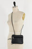 Black Leather La Petite GROOM Bag - Marcy Tilton Fabrics