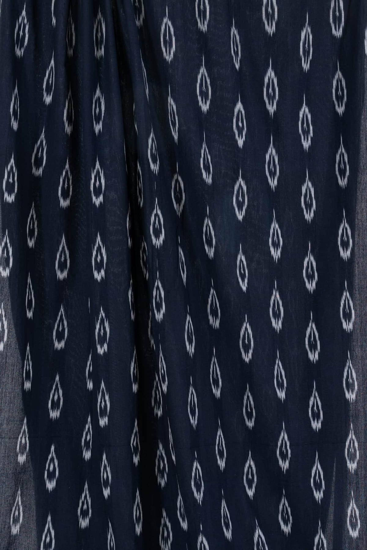 Mahal Blue Cotton Ikat Woven - Marcy Tilton Fabrics
