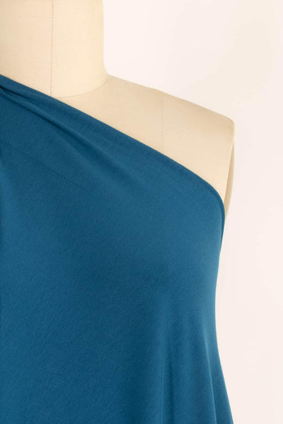 Mallard Blue USA Knit - Marcy Tilton Fabrics