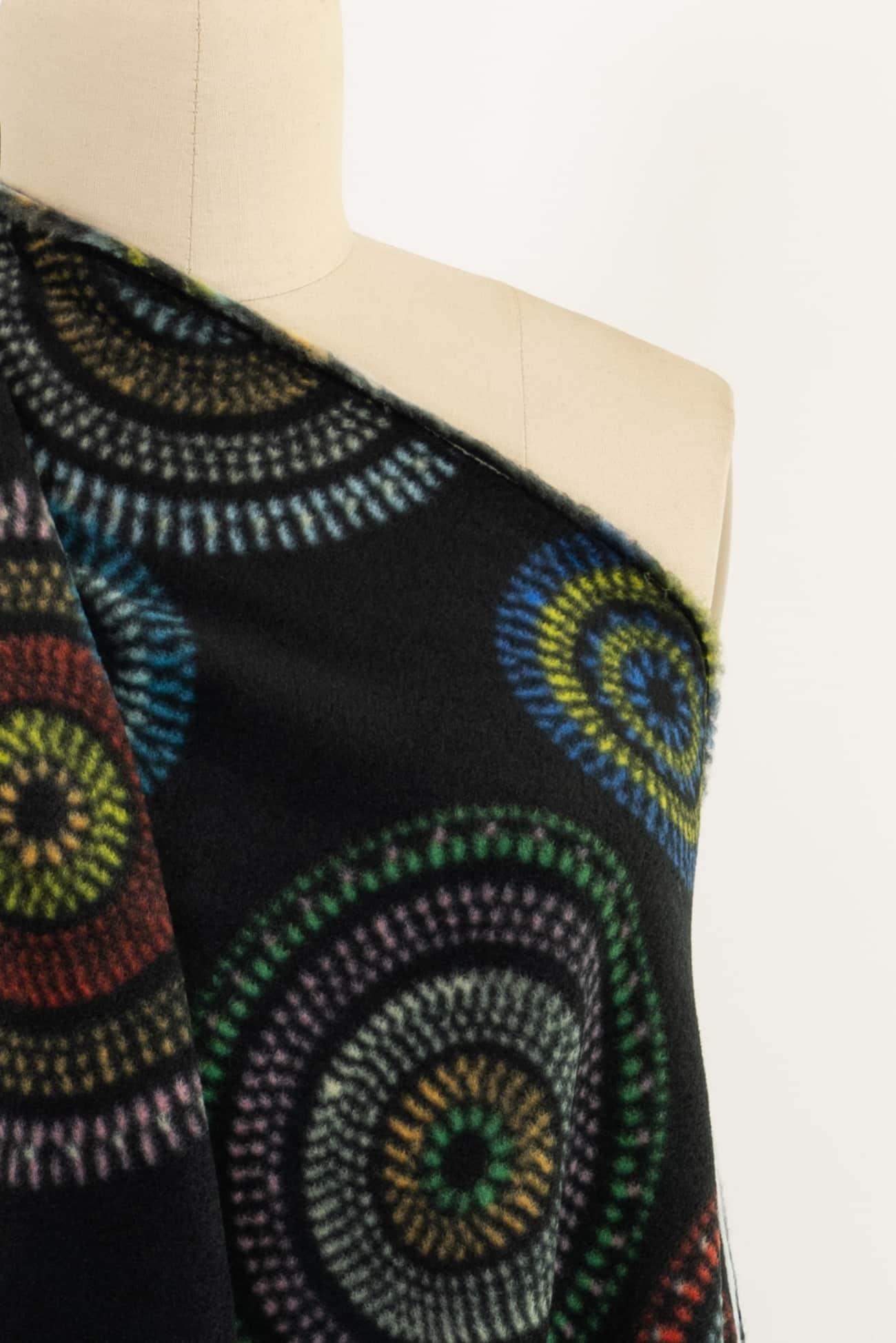 Mandala Fleece Knit - Marcy Tilton Fabrics
