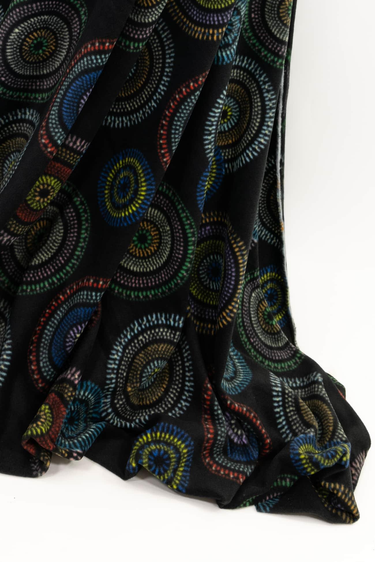 Mandala Fleece Knit - Marcy Tilton Fabrics