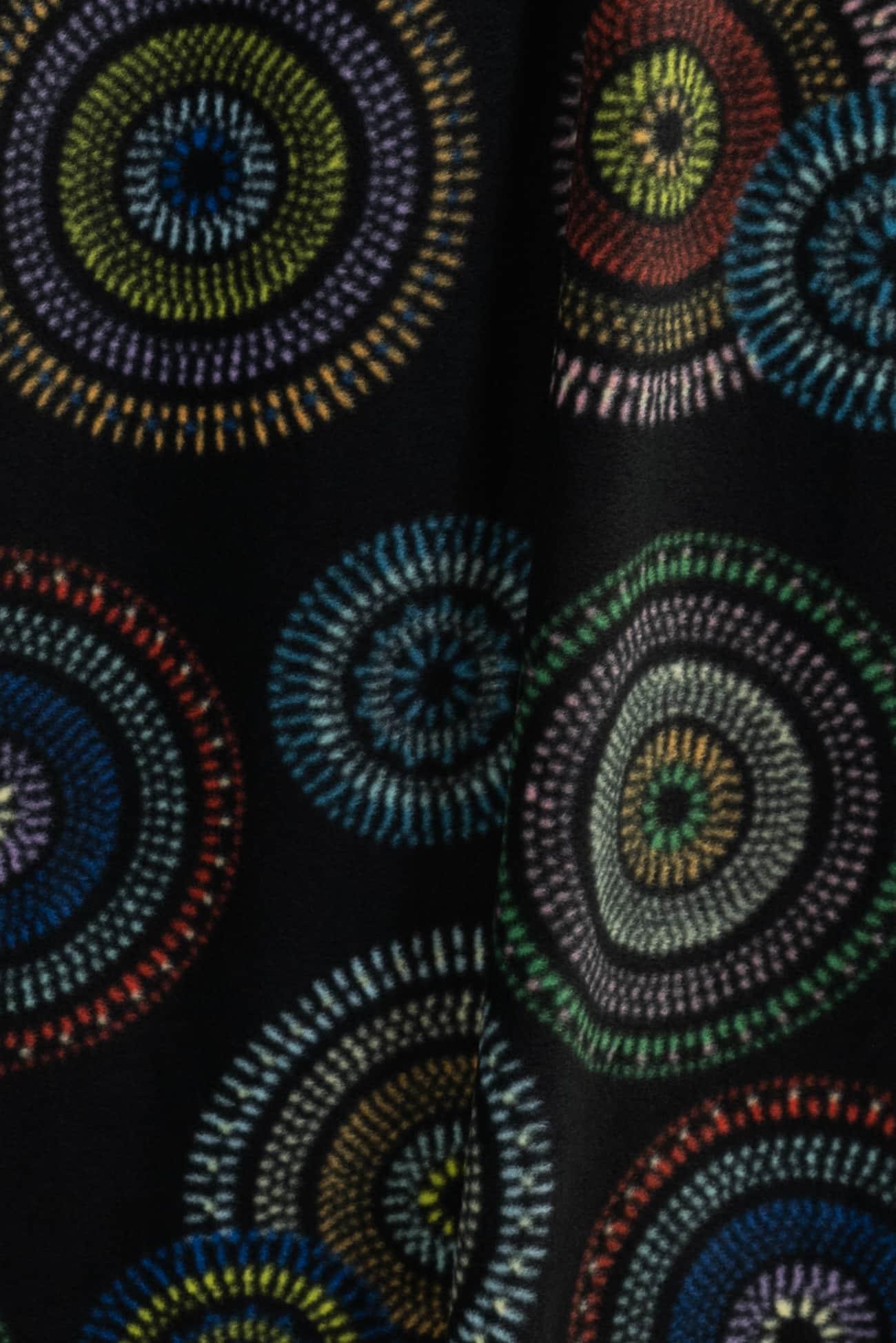 Mandala Fleece Knit - Marcy Tilton Fabrics