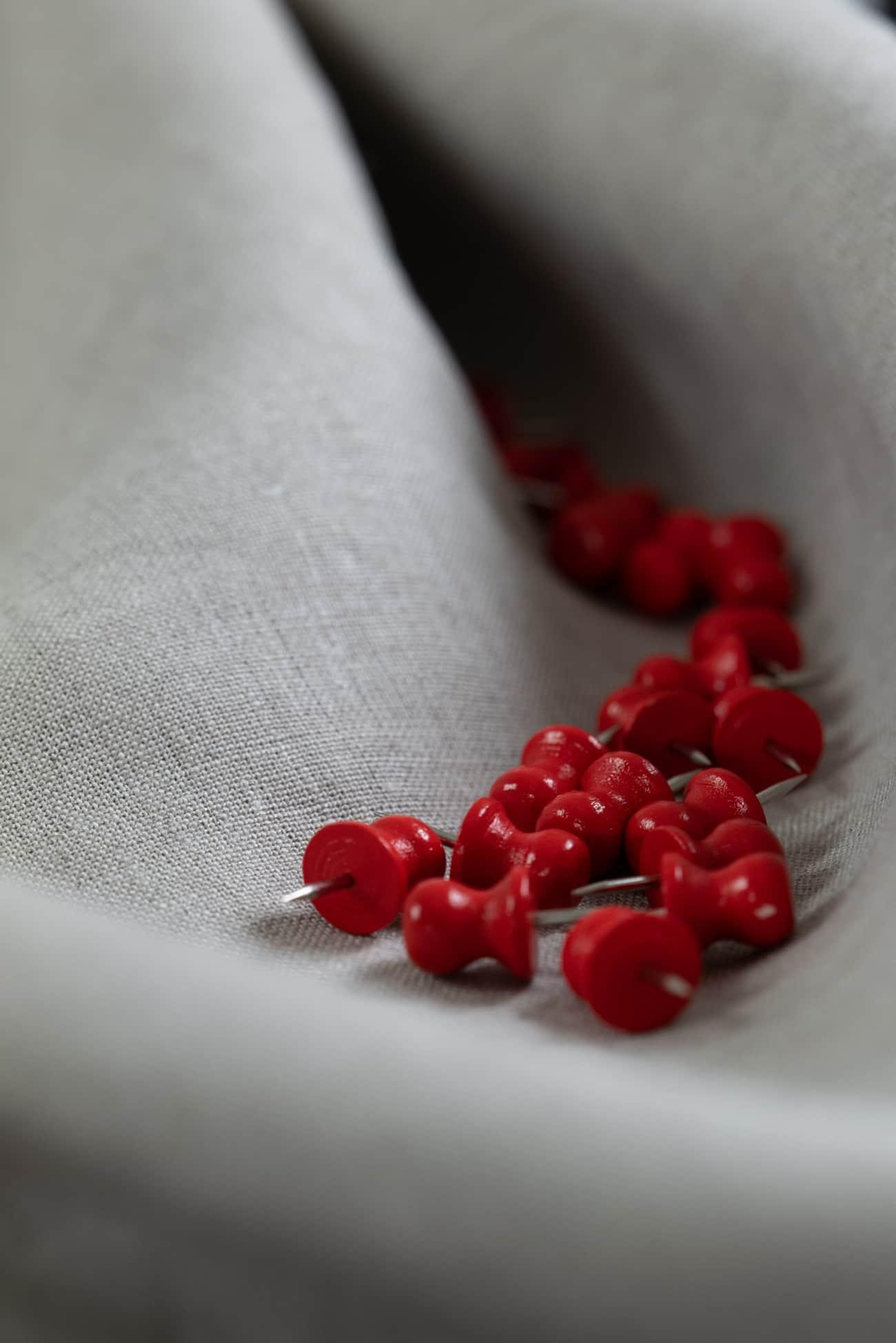 Wooden Map Pins - Marcy Tilton Fabrics