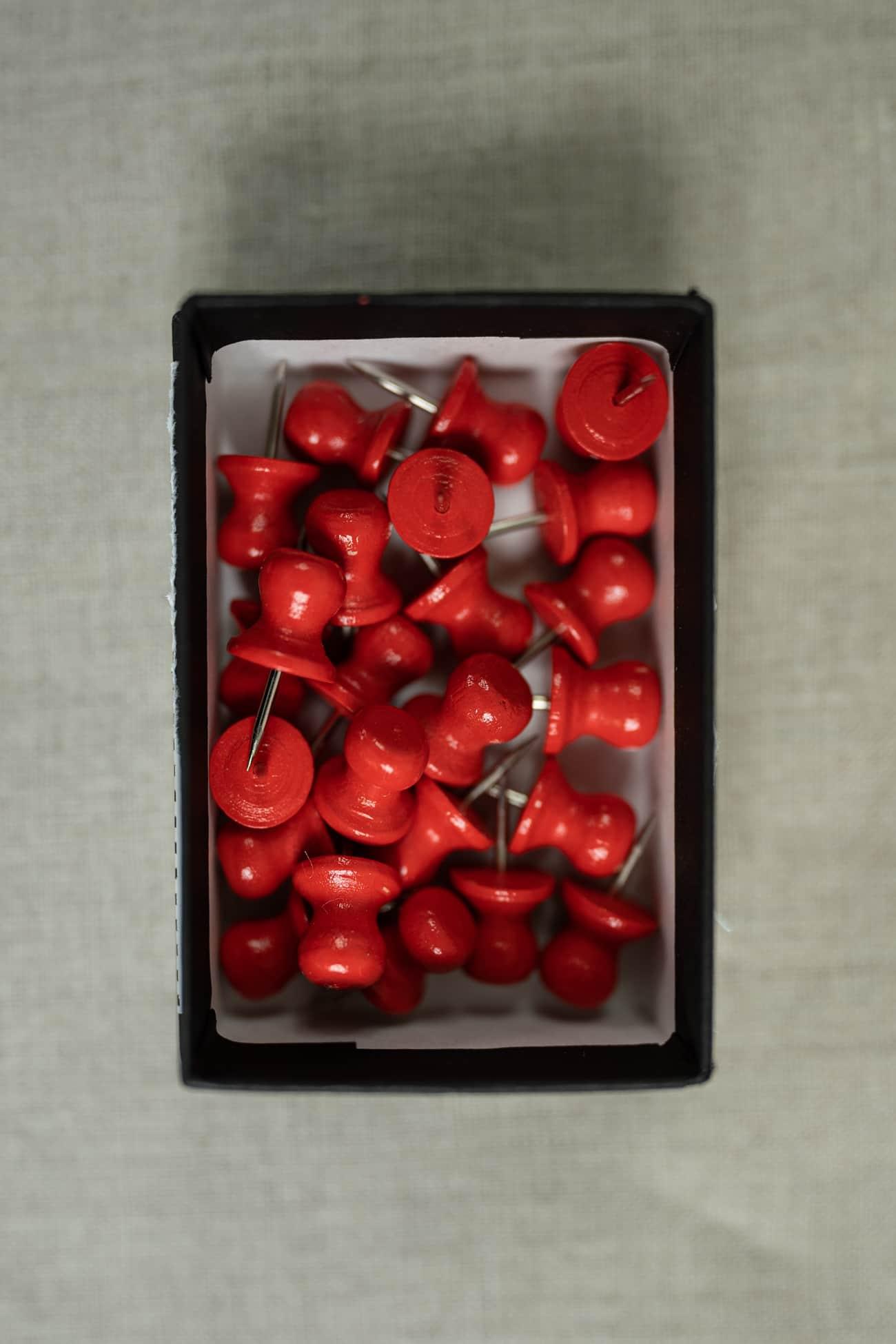 Wooden Map Pins - Marcy Tilton Fabrics