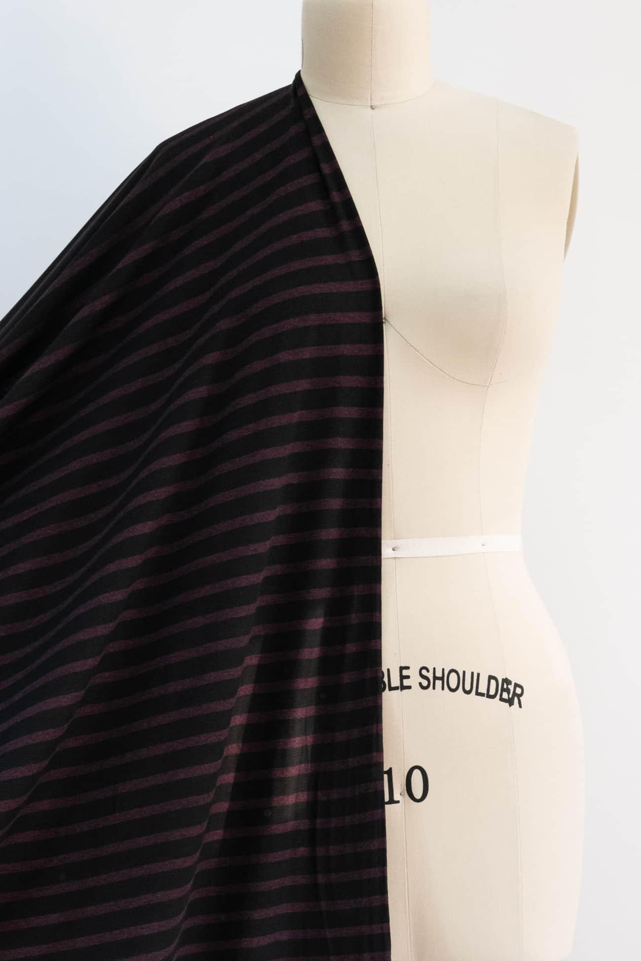 Miles Davis Stripe USA Knit - Marcy Tilton Fabrics