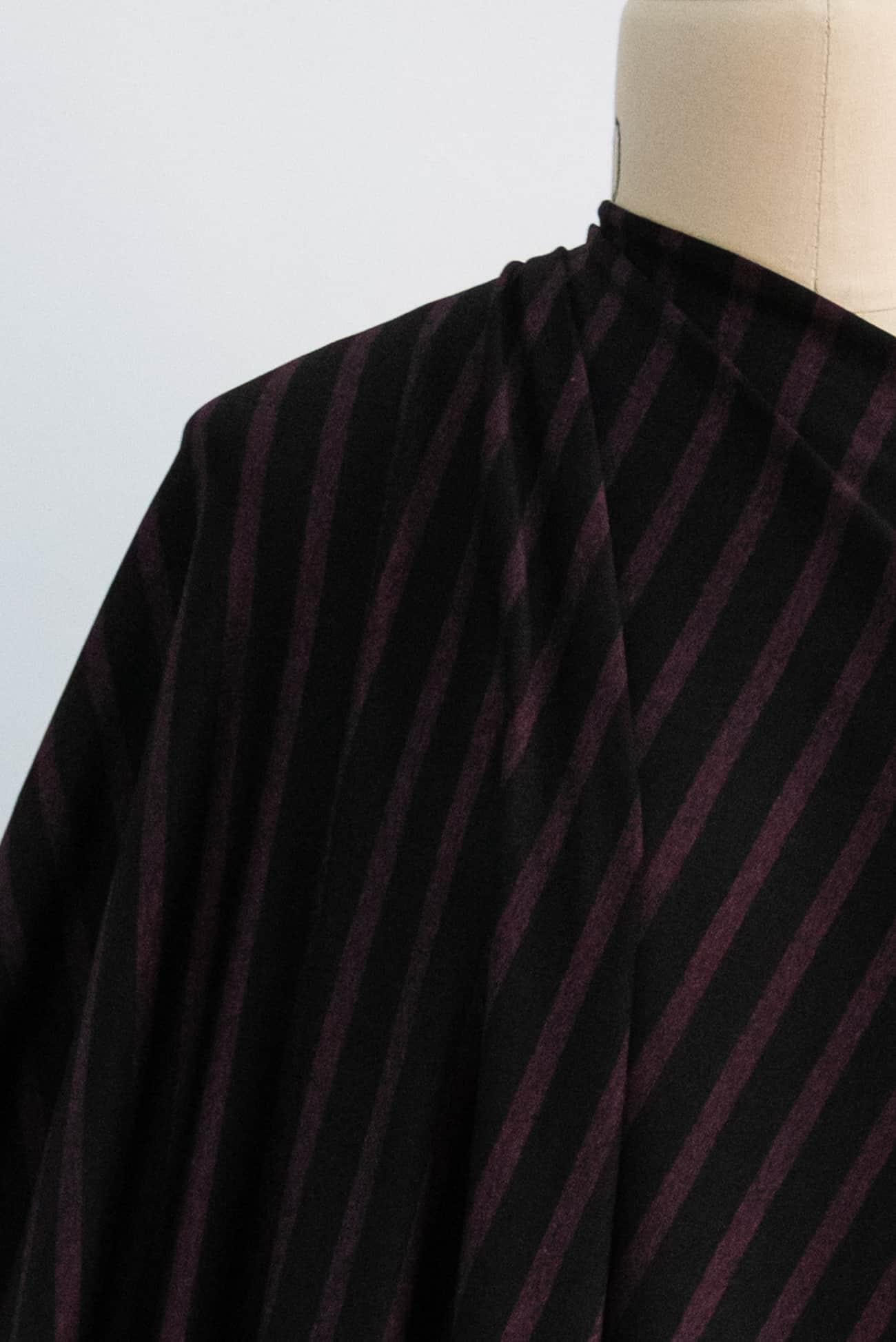 Miles Davis Stripe USA Knit - Marcy Tilton Fabrics