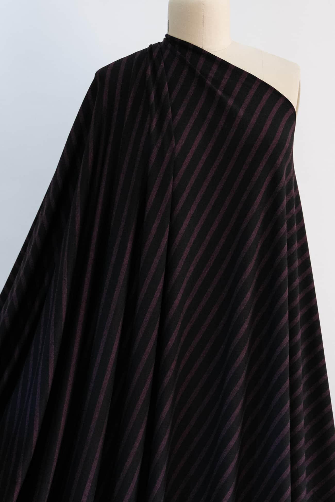 Miles Davis Stripe USA Knit - Marcy Tilton Fabrics