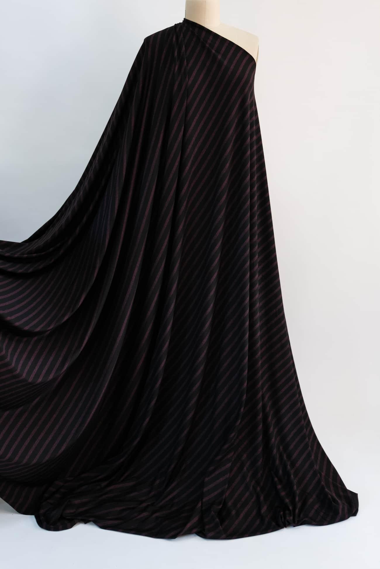 Miles Davis Stripe USA Knit - Marcy Tilton Fabrics