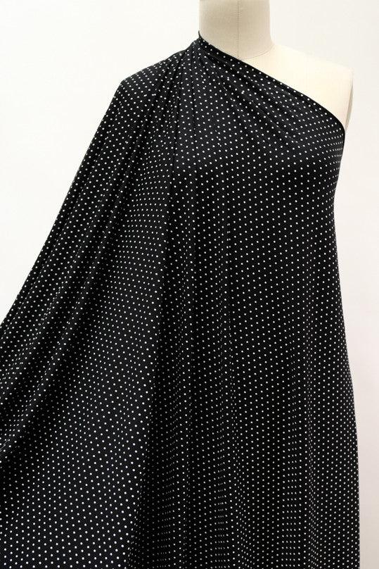 Fifi Dots Bamboo Knit - Marcy Tilton Fabrics