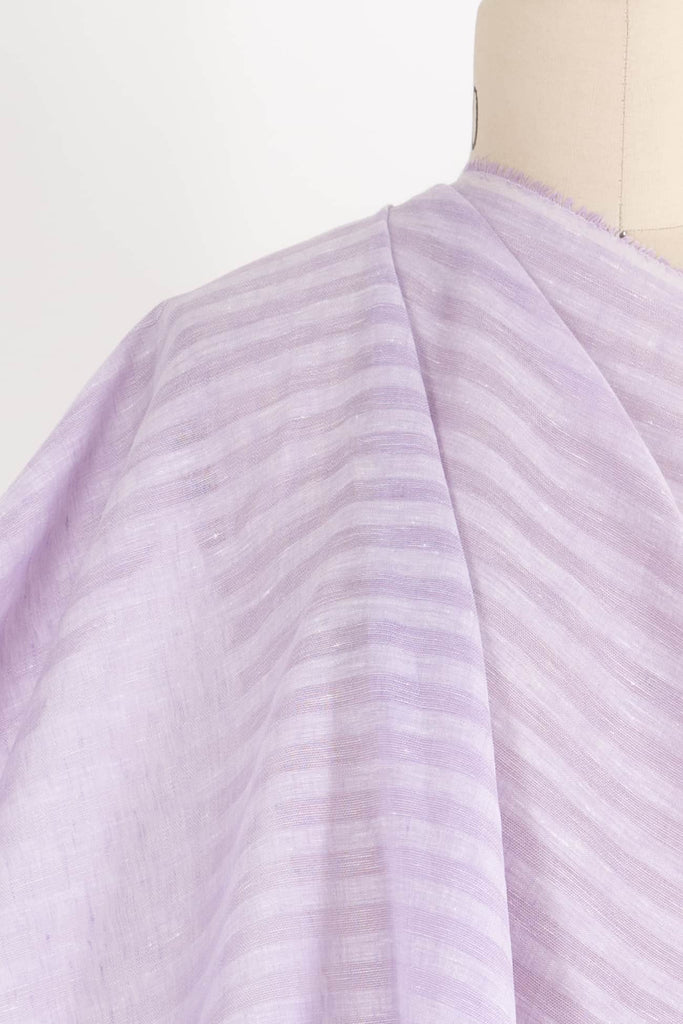 Orchid Frost Crossweave Linen Woven - Marcy Tilton Fabrics