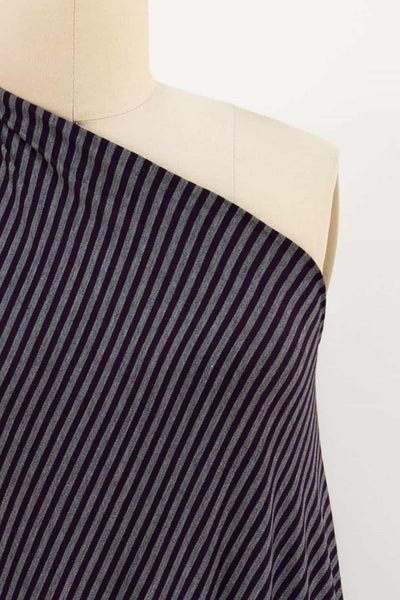 Orlando Bamboo Stripe Knit - Marcy Tilton Fabrics