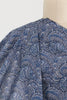 Palladian Blue Paisley Liberty Cotton Woven - Marcy Tilton Fabrics