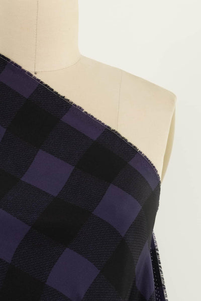 Purple Buffalo Silk Woven - Marcy Tilton Fabrics