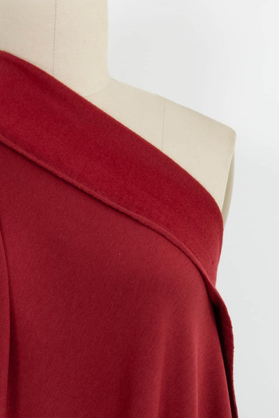 Red Rover Bamboo/Cotton Fleece Knit - Marcy Tilton Fabrics