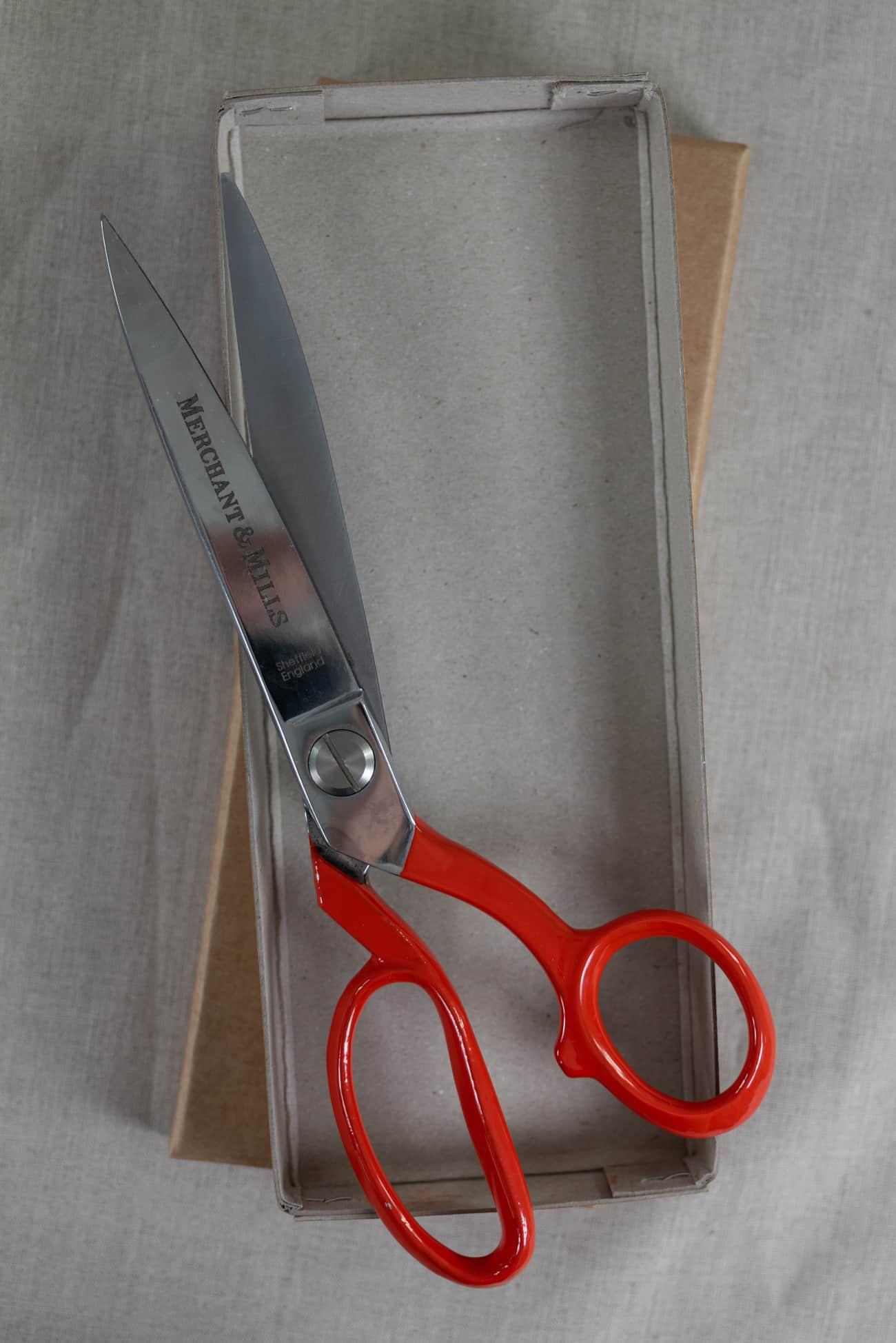Red Extra Sharp 10" Scissors - Marcy Tilton Fabrics