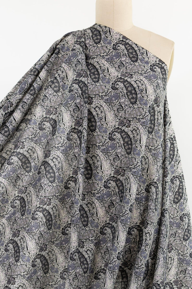 Regency Paisley Liberty Cotton Woven - Marcy Tilton Fabrics