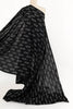 Rishi Black Cotton Ikat Woven - Marcy Tilton Fabrics