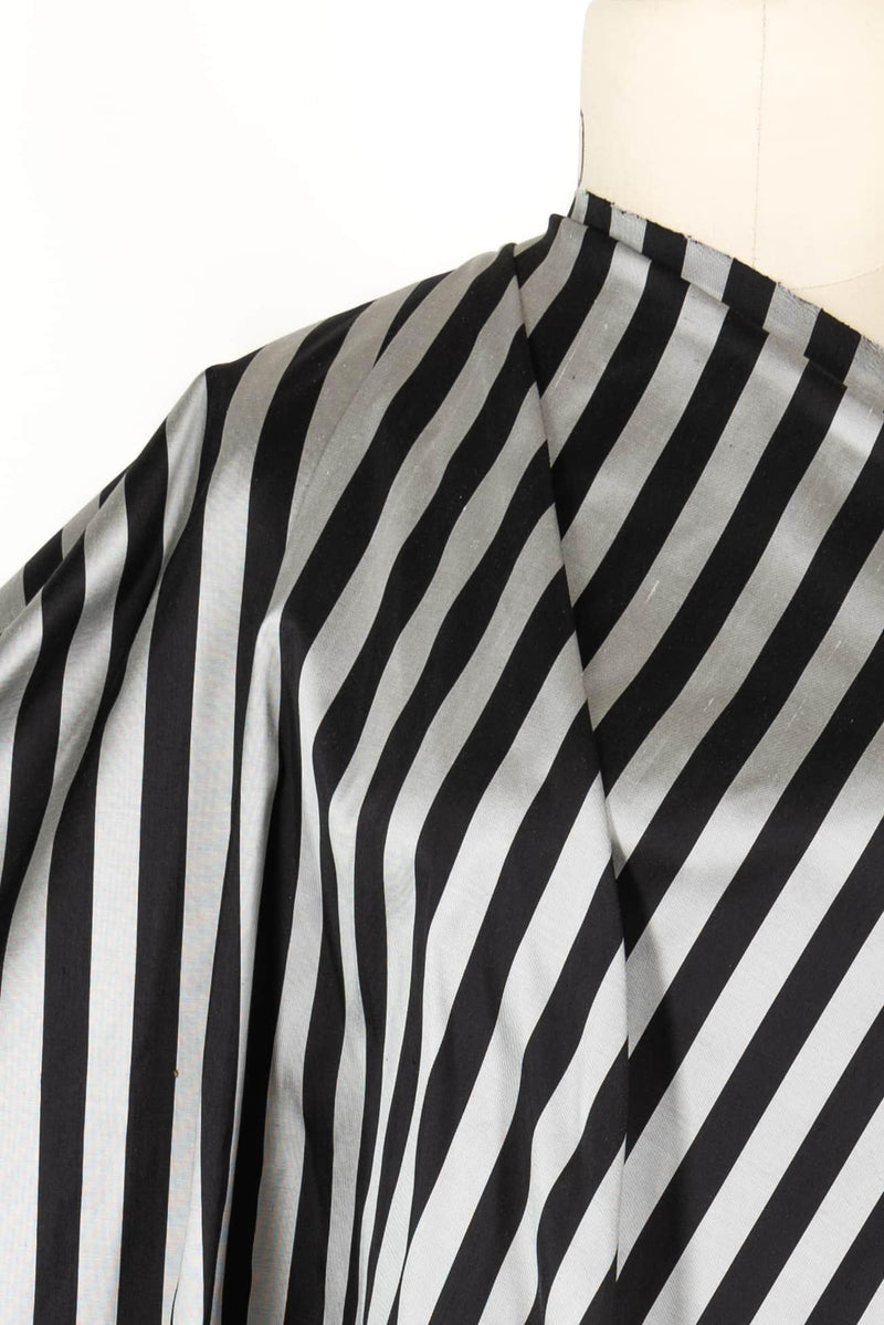 Royalton Stripe Silk Woven - Marcy Tilton Fabrics