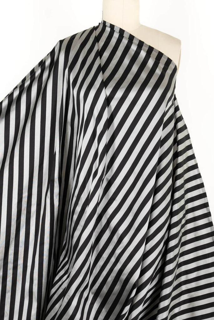 Royalton Stripe Silk Woven - Marcy Tilton Fabrics