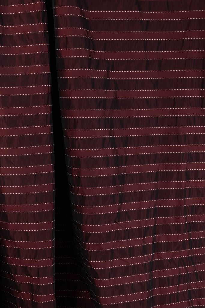 Ruby Begonia Stripe Woven - Marcy Tilton Fabrics