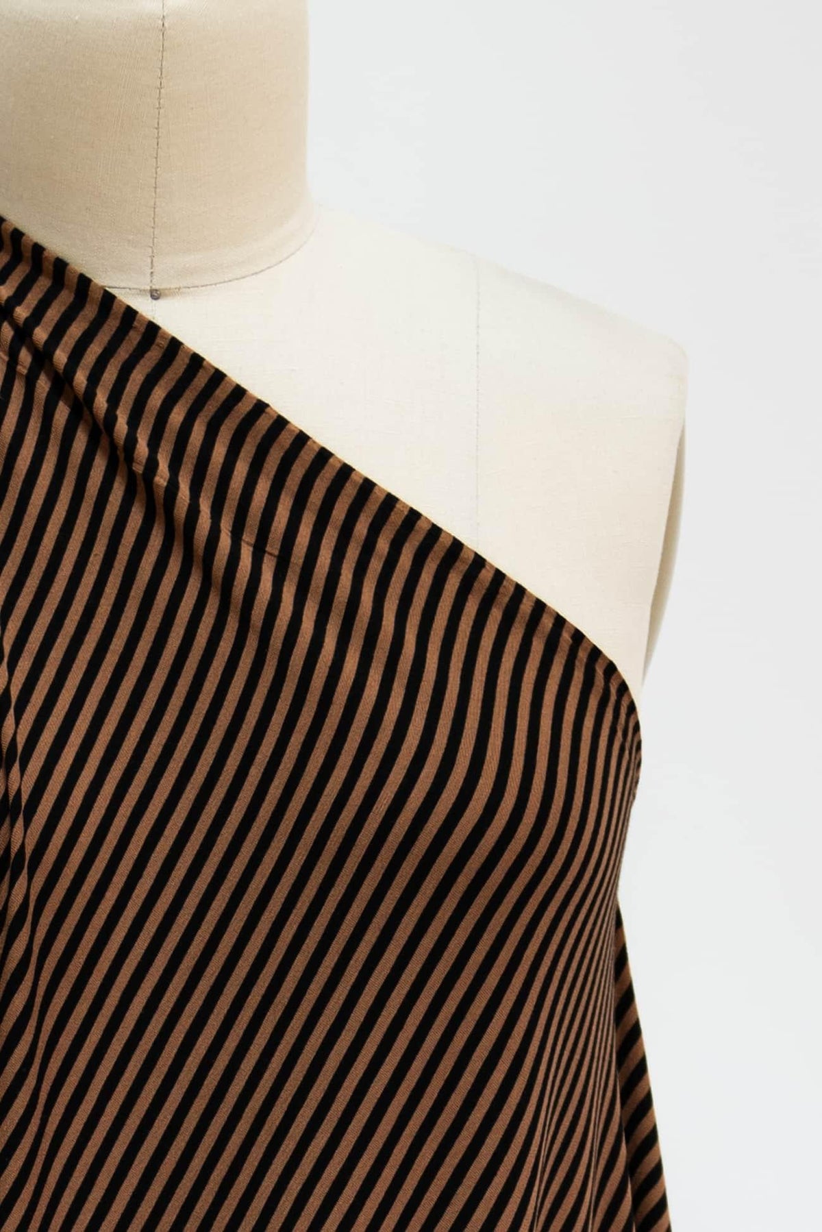 Ry Cooder Stripe Bamboo Rayon/Spandex Knit - Marcy Tilton Fabrics