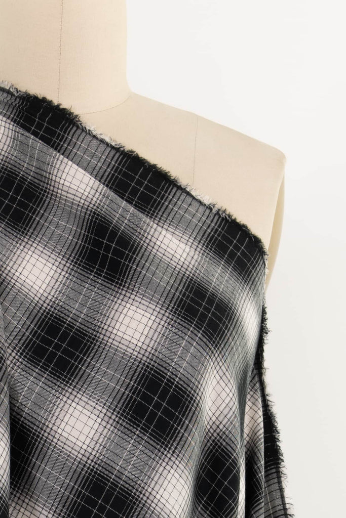 Seattle Vince Plaid Woven - Marcy Tilton Fabrics