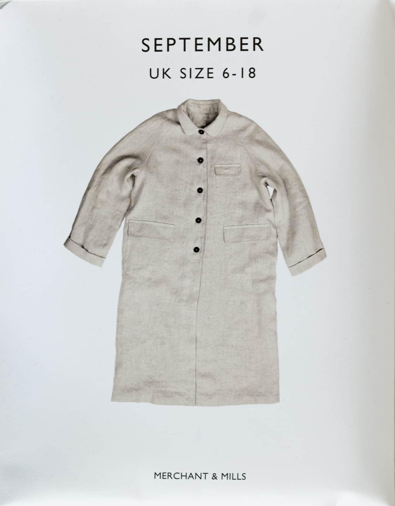 The September Coat Pattern - Marcy Tilton Fabrics