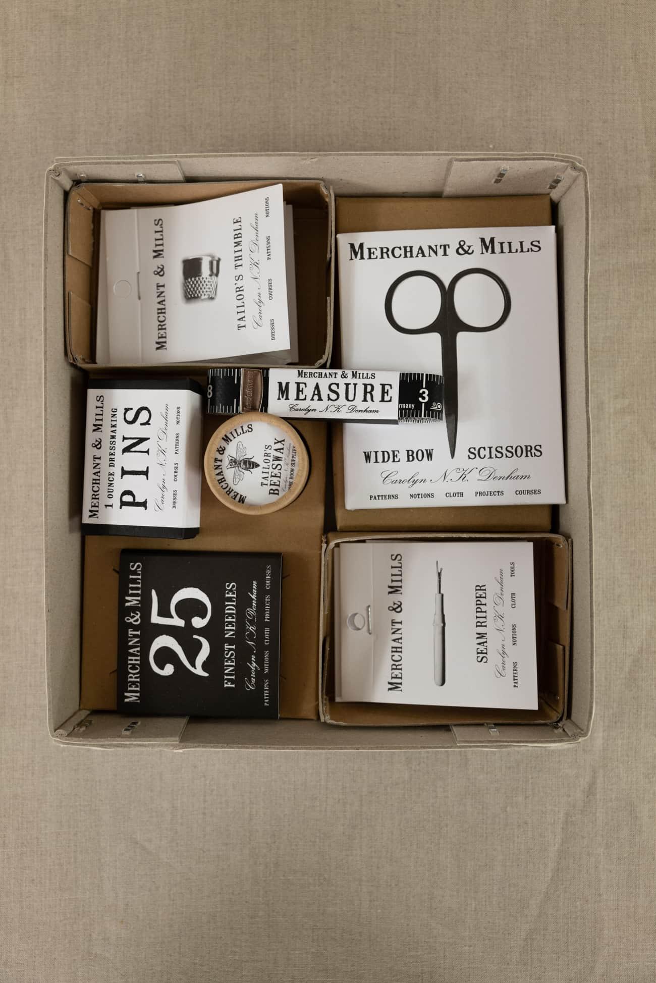 Selected Notions Box - Marcy Tilton Fabrics