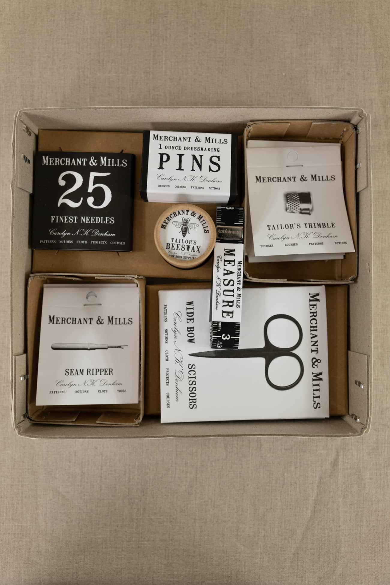 Selected Notions Box - Marcy Tilton Fabrics