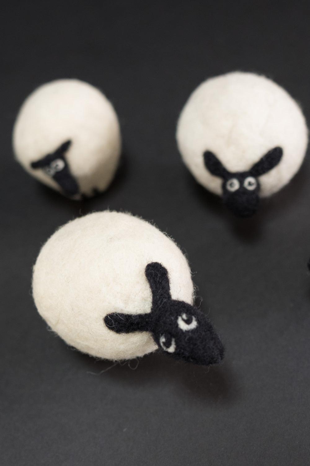 Felted Sheep Pincushion - Marcy Tilton Fabrics