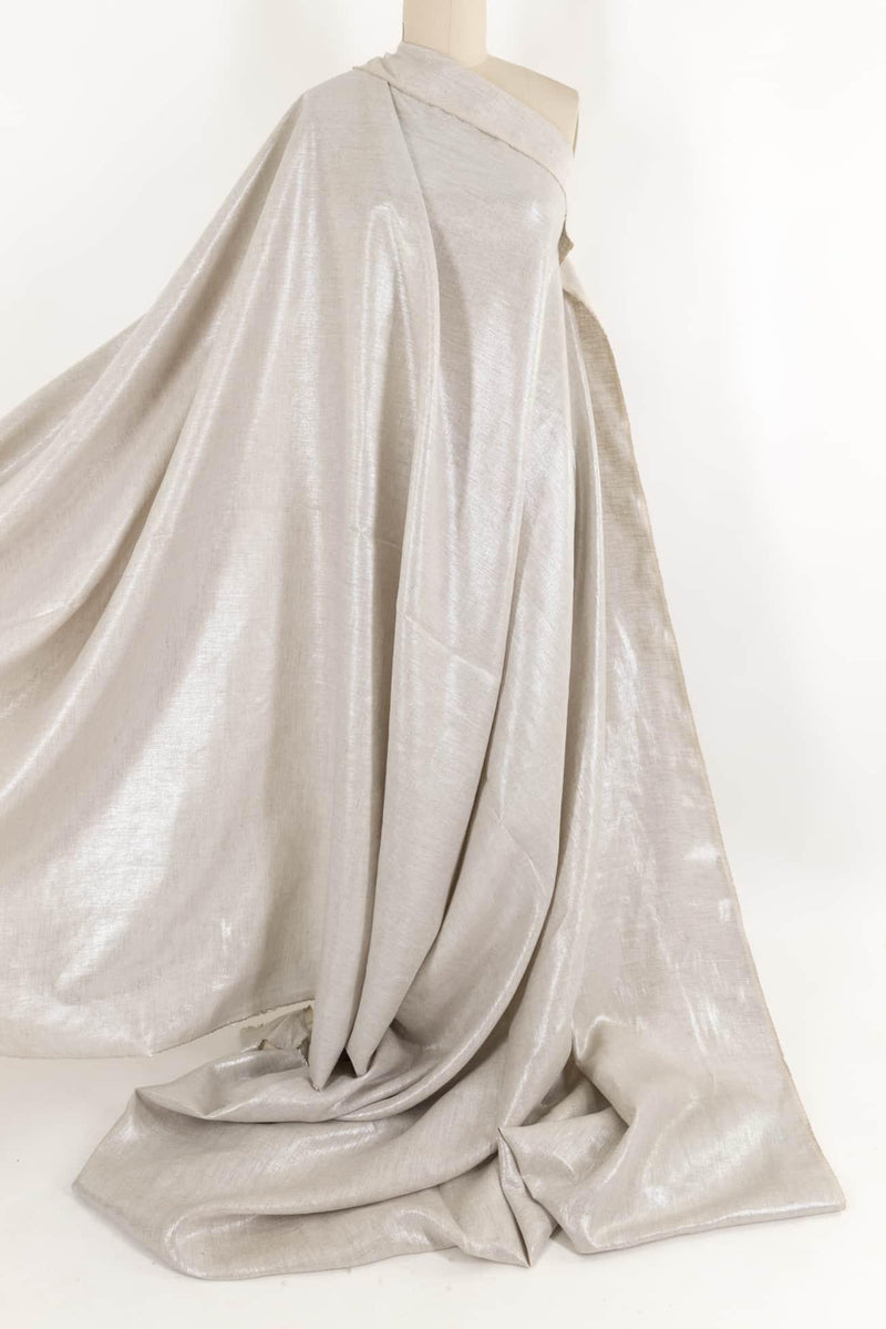 Silver Moon Euro Linen Woven - Marcy Tilton Fabrics