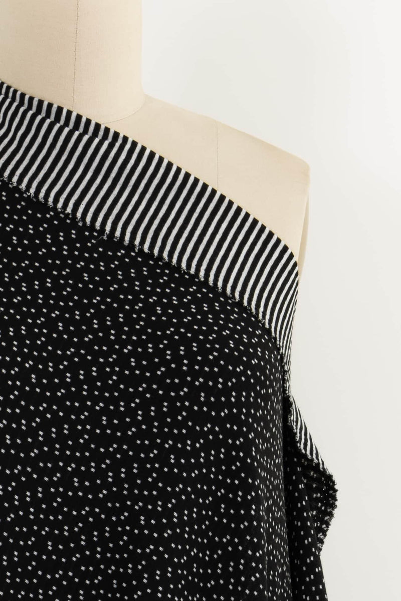 Starry Night Double Sided Knit - Marcy Tilton Fabrics