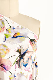 Turner Watercolor Floral Rayon Woven - Marcy Tilton Fabrics