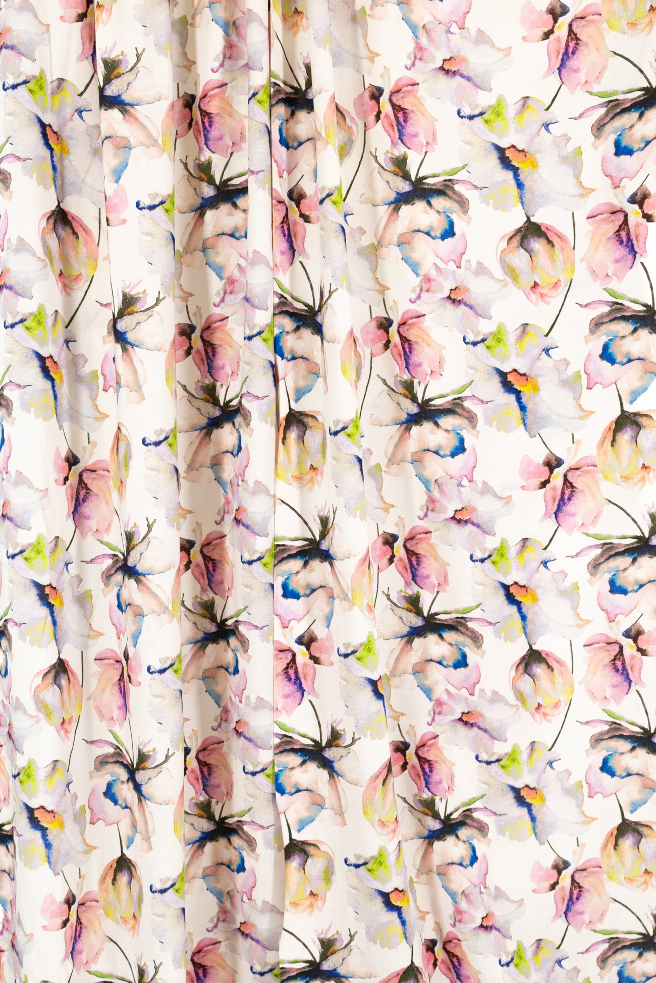 Turner Watercolor Floral Rayon Woven - Marcy Tilton Fabrics