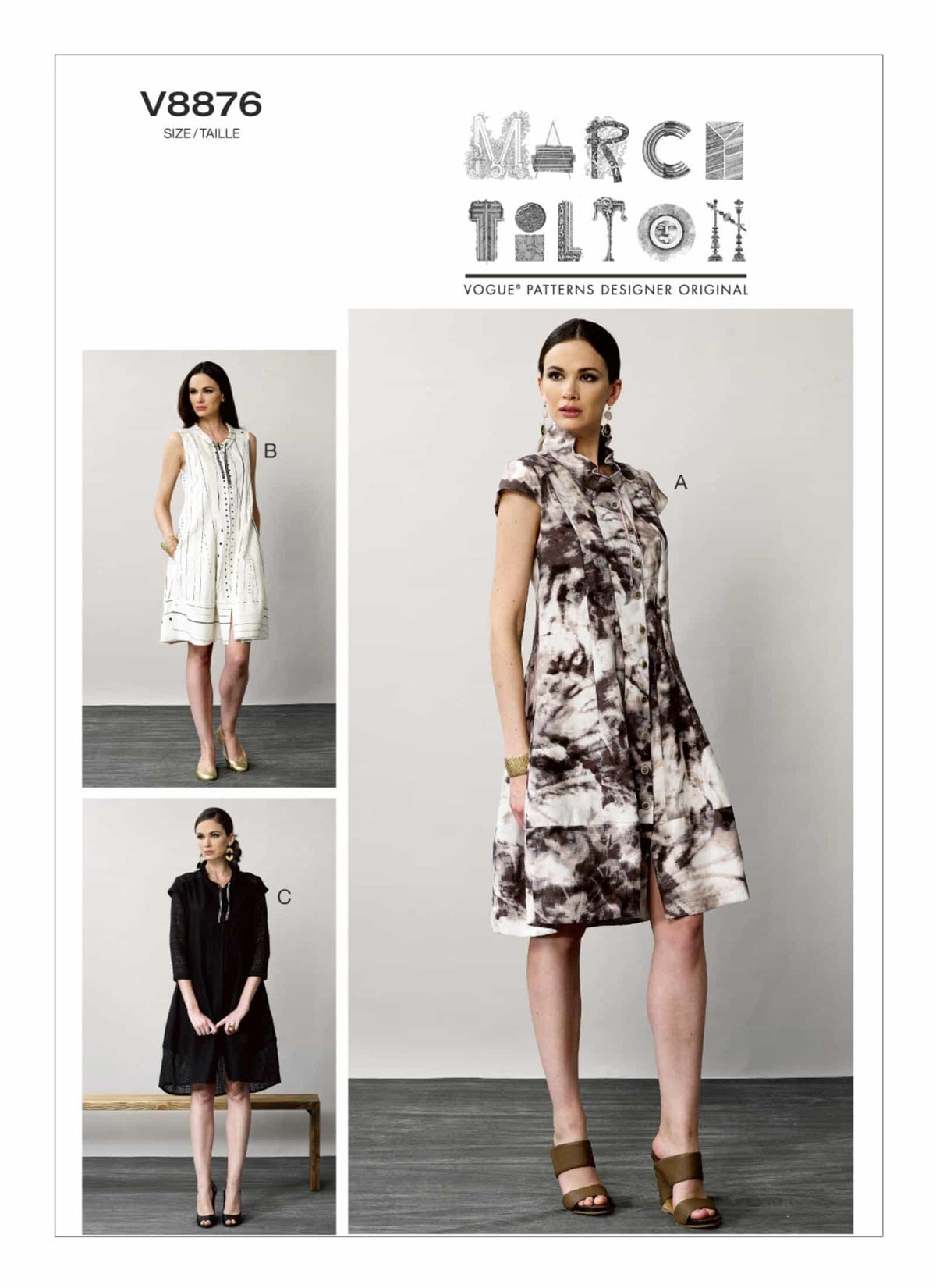 Diana Liberty Cotton Woven - Marcy Tilton Fabrics