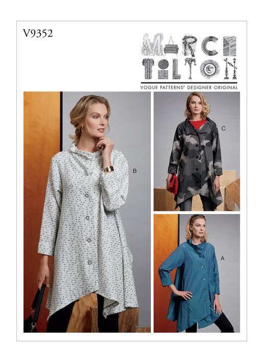 Blue Petals Linen Woven - Marcy Tilton Fabrics