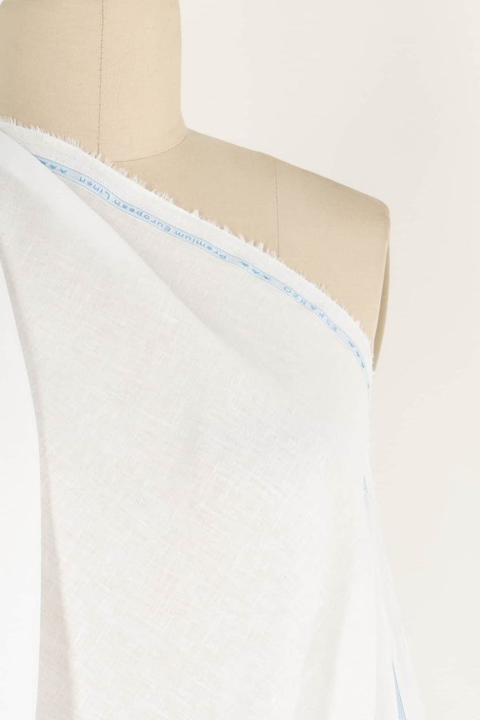 White Hanky Linen Woven - Marcy Tilton Fabrics