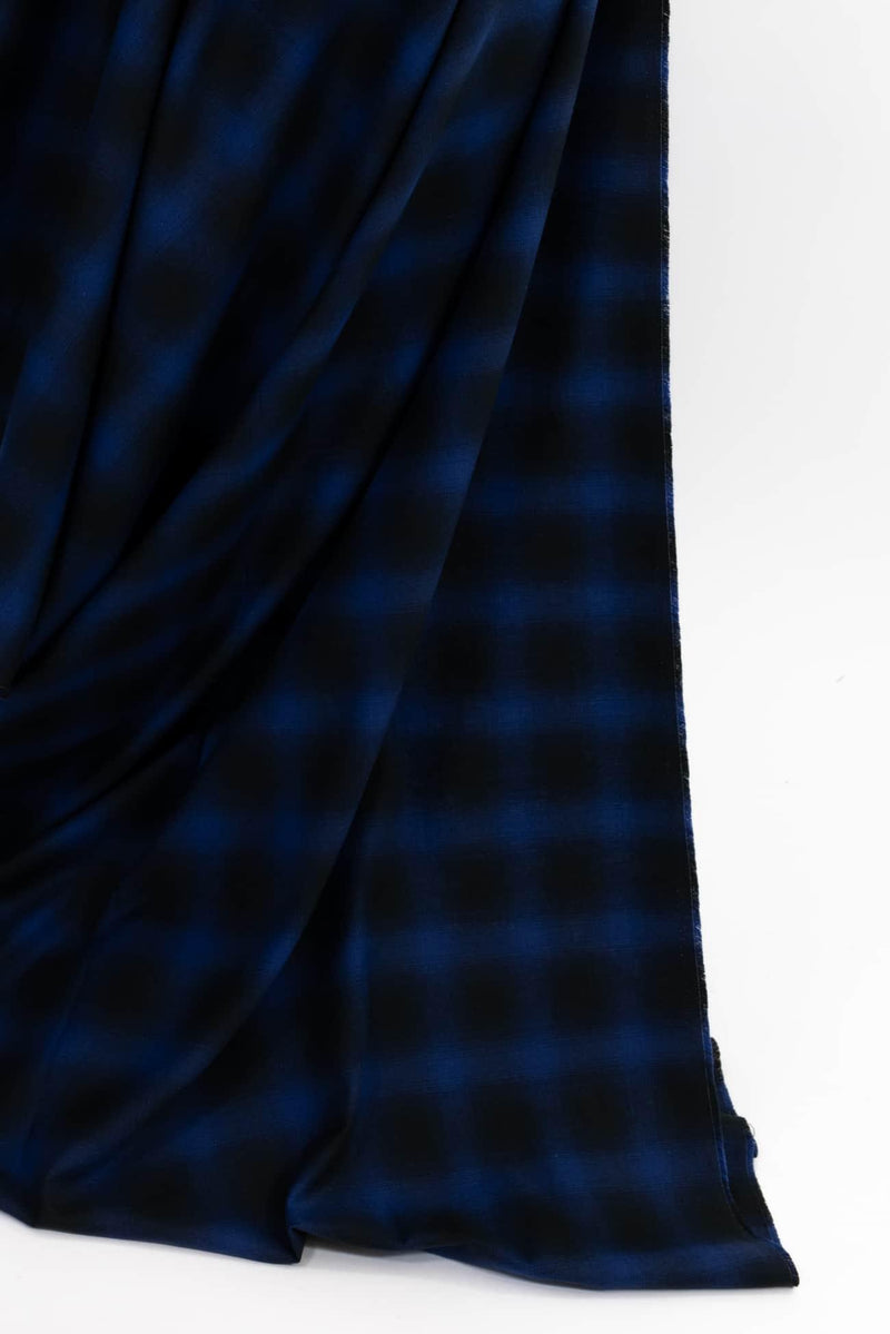 Yuta Plaid Japanese Cotton Flannel Woven - Marcy Tilton Fabrics