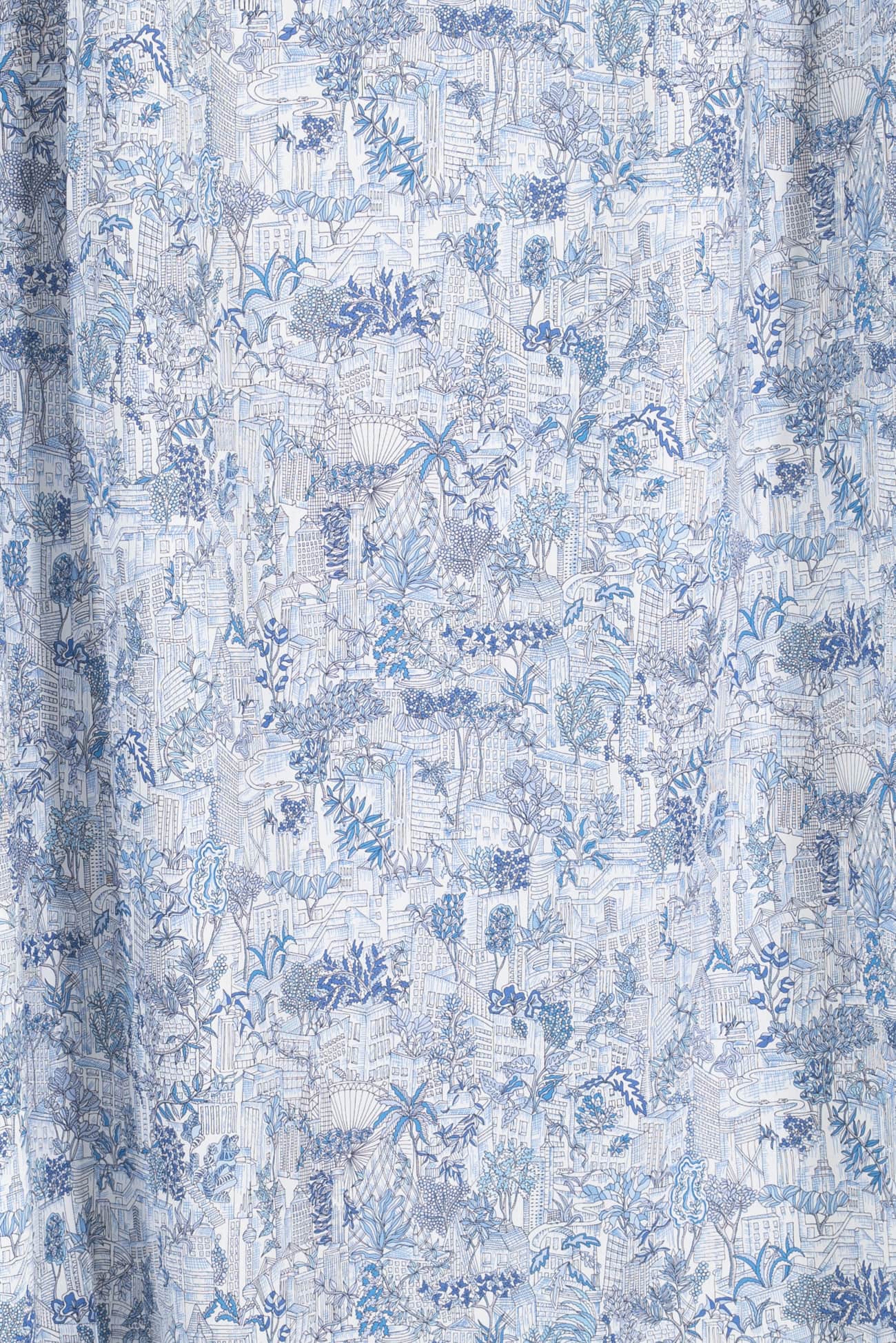 City Blues Liberty Cotton Woven - Marcy Tilton Fabrics