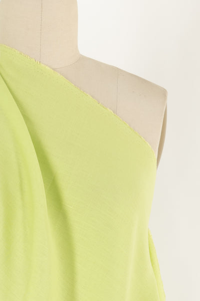 Lime Ricky Linen Woven - Marcy Tilton Fabrics