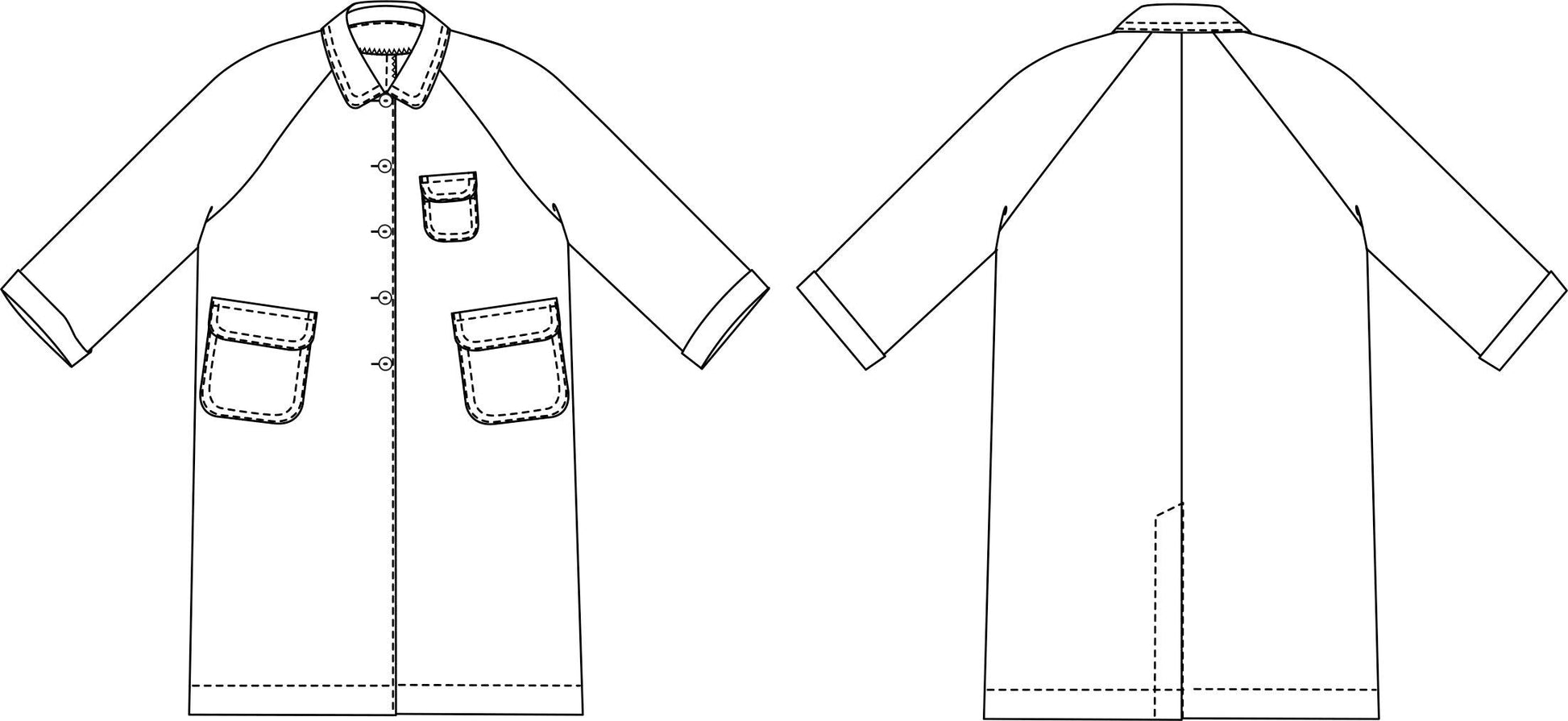 The September Coat Pattern - Marcy Tilton Fabrics