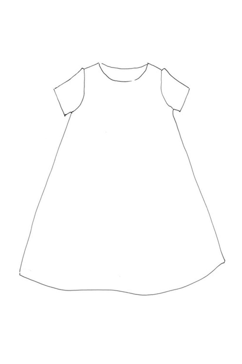 The Trapeze Dress Pattern - Marcy Tilton Fabrics