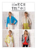 Excelsior Blue Stripe USA Knit - Marcy Tilton Fabrics